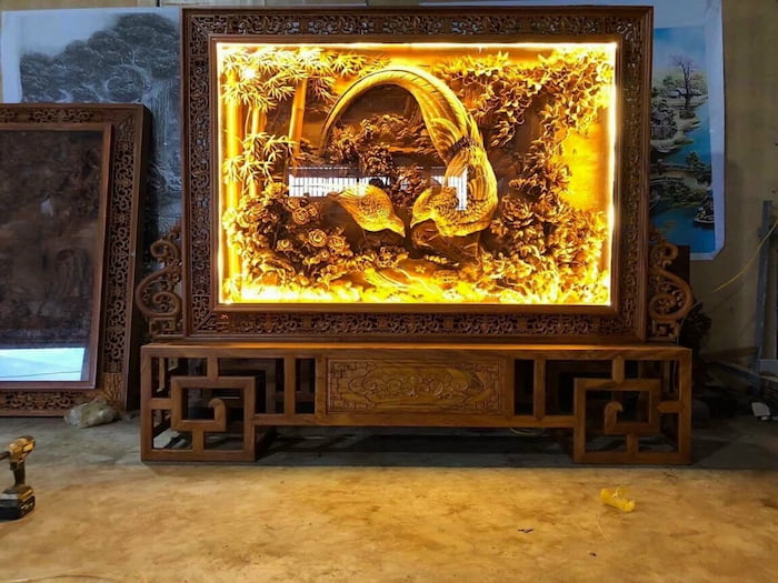 Các loại tranh gỗ ngày càng được ưa chuộng nhờ độ bền cao, vẻ đẹp sang trọng