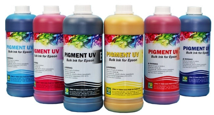 Mực in UV không chứa dung môi bay hơi độc hại