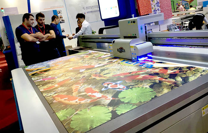 Tranh bản đồ in UV trên vải Canvas