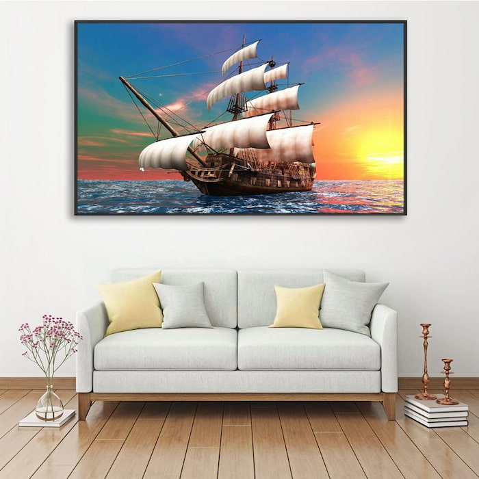 Các loại tranh gỗ phong thủy treo phòng khách