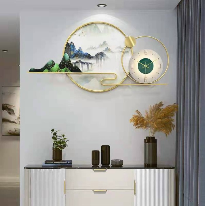 Mẫu 2: Kiểu dáng cách điệu nổi bật, đóng vai trò như một điểm nhấn trang trí trên tường(Nguồn: Internet)