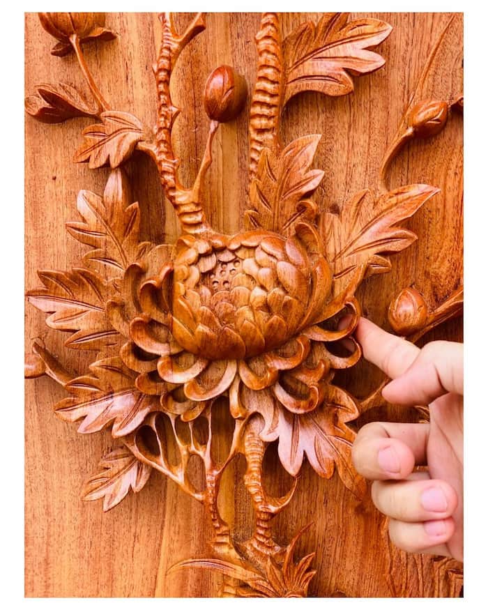 Giá tranh sẽ phụ thuộc tùy vào chất liệu, kích thước và tay nghề của nghệ nhân(Nguồn: Internet)